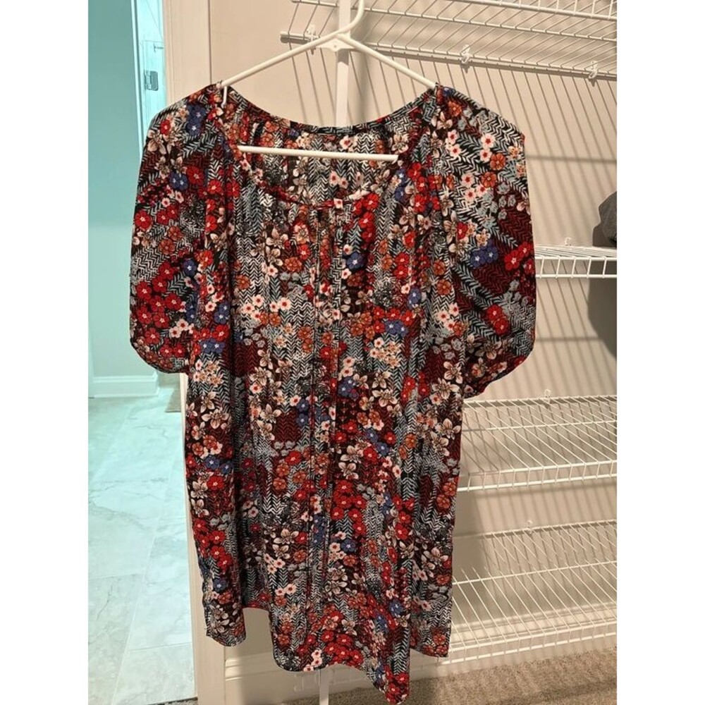 Women’s floral blouse